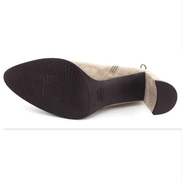 New STUART WEITZMAN Gray Suede Ankles Boots 9.5 - Picture 8 of 8